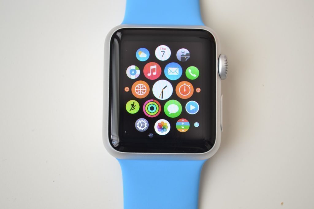 Apple Watch menu hodinek 2