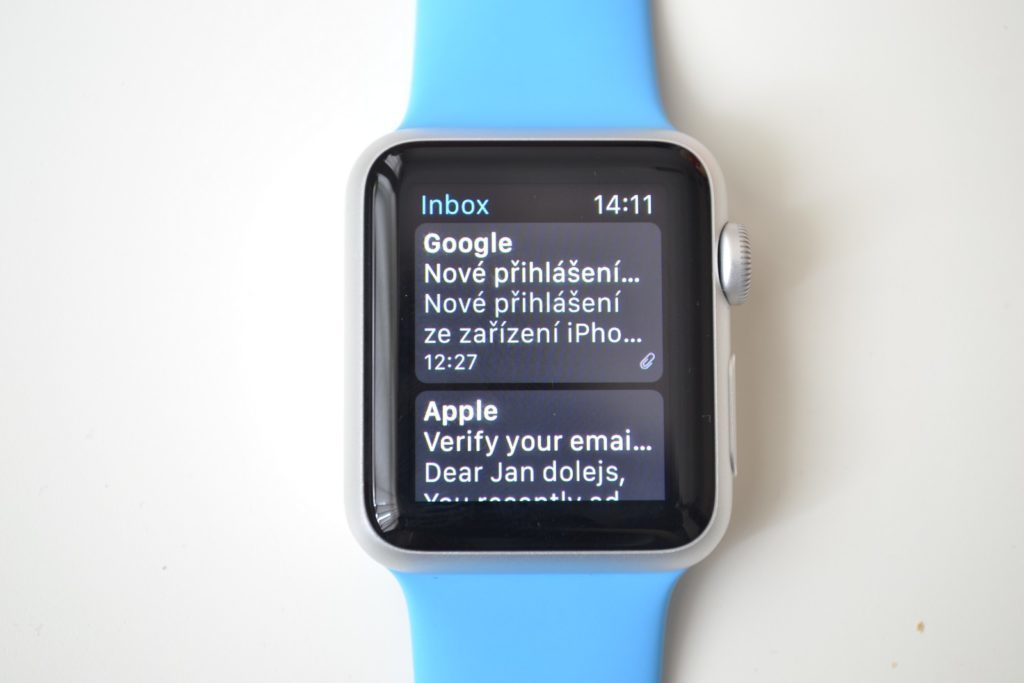 Apple Watch notifikace 4