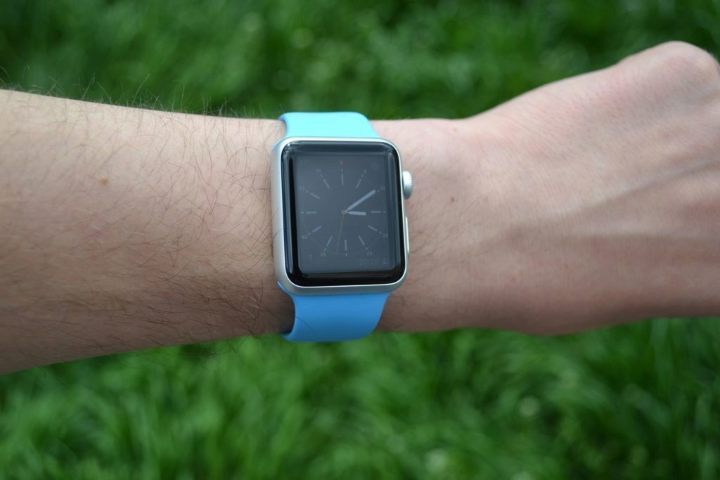 Apple Watch přední strana hodinek 5