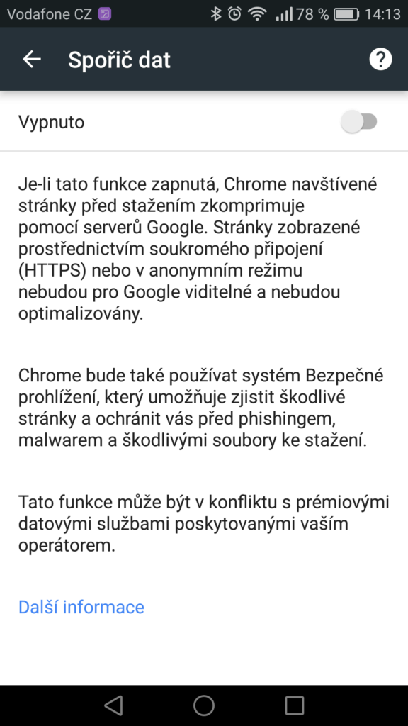 Google Chrome tipy a triky 2