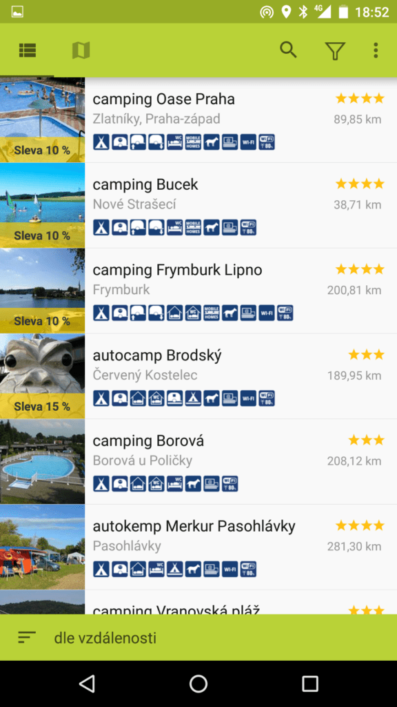 Kempy v ČR a na Slovensku 2