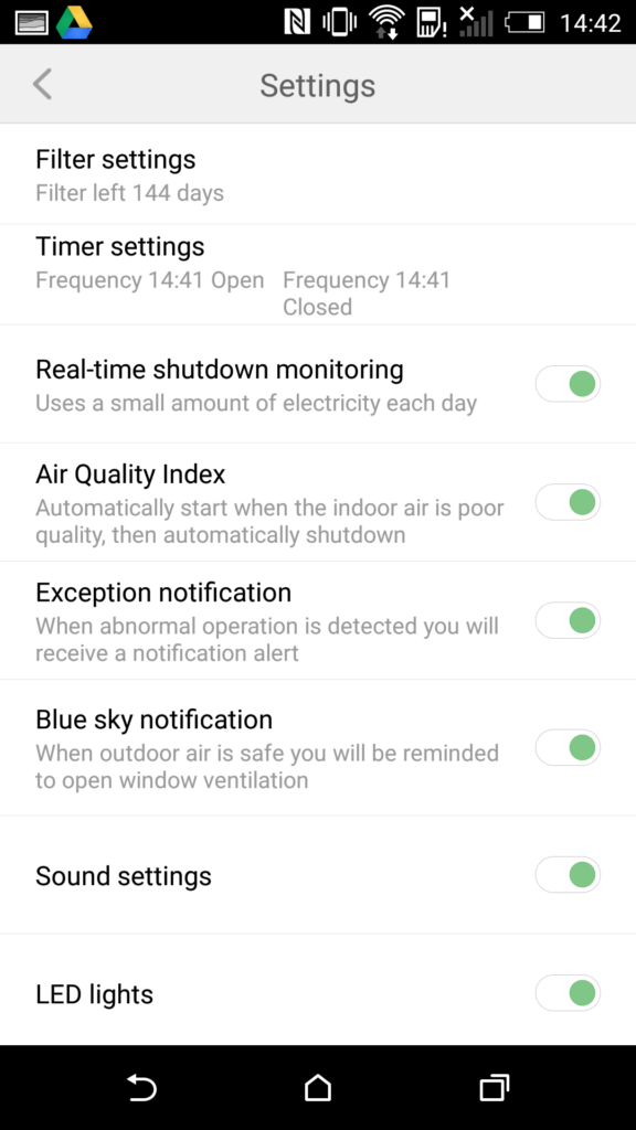 Xiaomi Mi Air Purifier aplikace 11