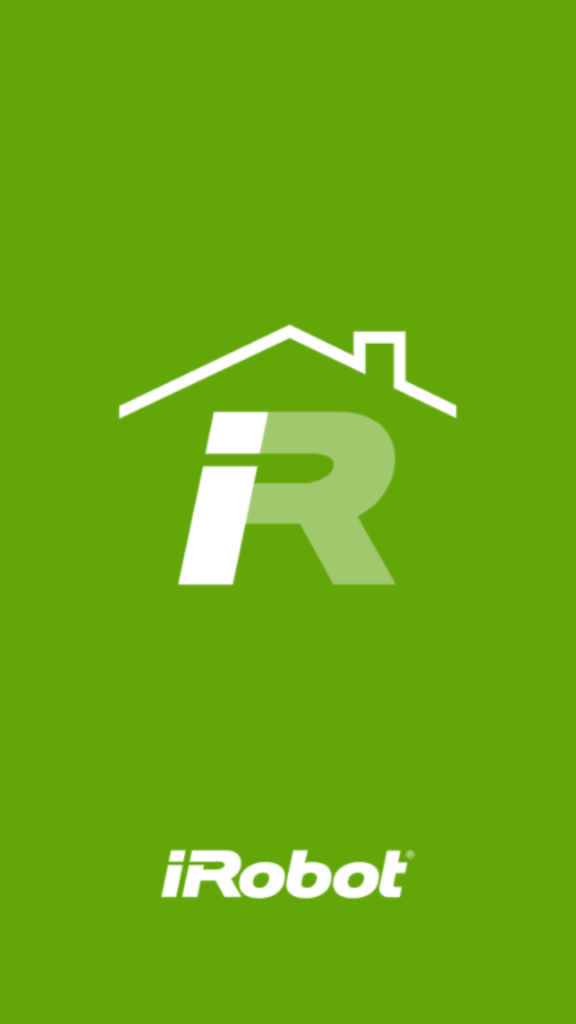 iRobot Home úvodní obrazovka