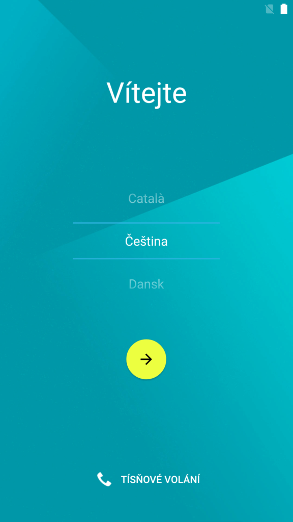 Android pro začátečníky 3 první nastavení 2