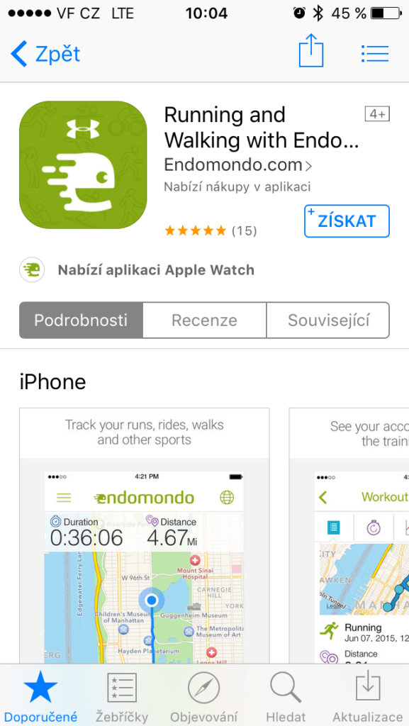 Apple iPhone SE iOS 9 Appstore 1