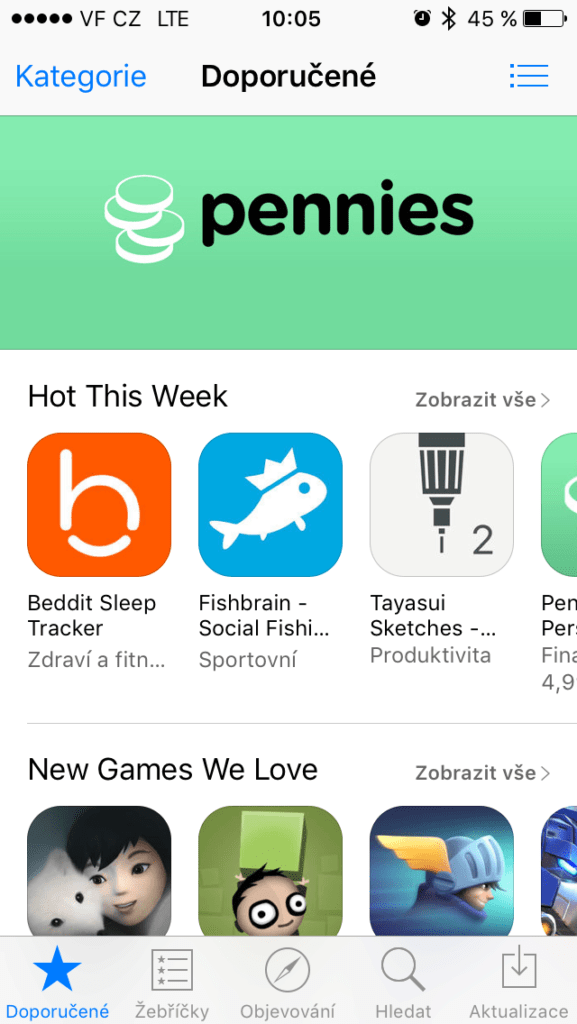 Apple iPhone SE iOS 9 Appstore 3