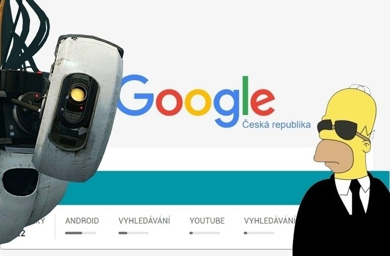 Google Moje AKtivita náhleďák