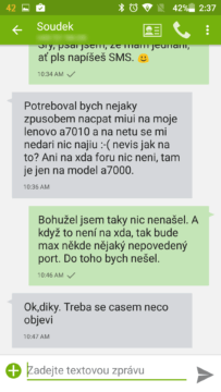 Hyundai Cyrus HP554O systém SMS 1