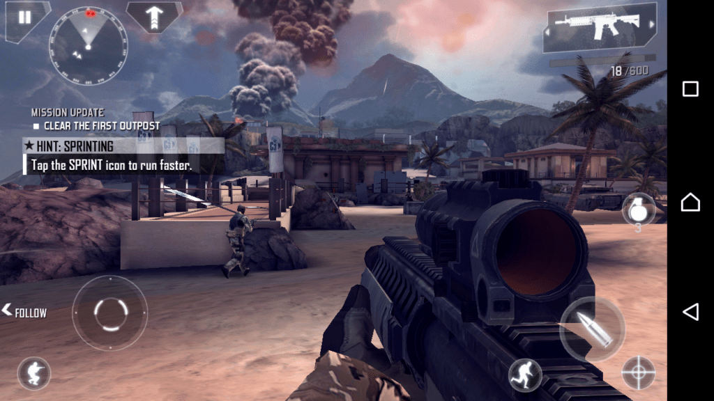 Sony Xperia M4 Aquas test her Modern Combat 4 1
