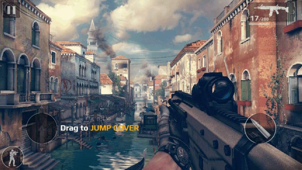 Sony Xperia M4 Aquas test her Modern Combat 5