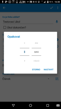 Možnosti opakování jsou opravdu bohaté