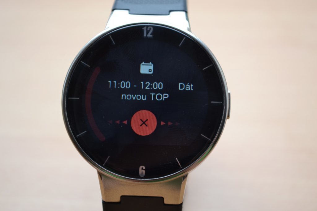 Alcatel OneTouch Watch notifikace 2