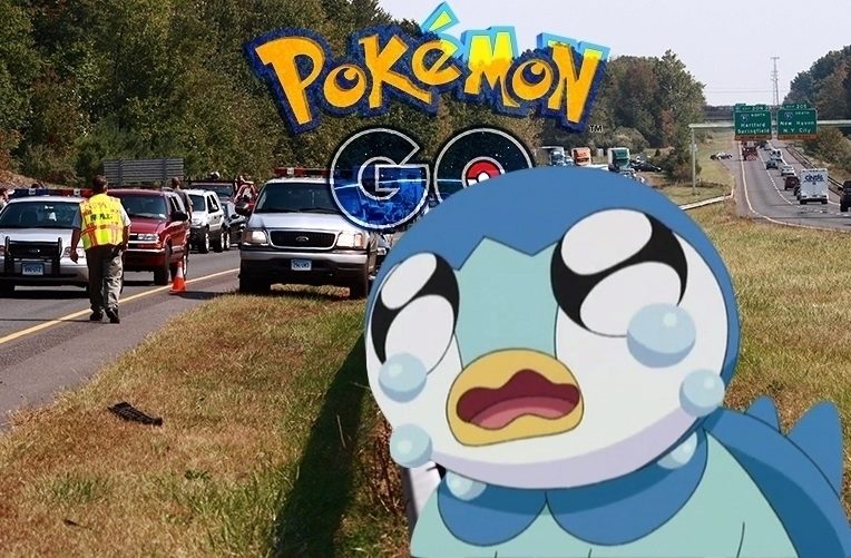 Pokémon Go nehoda náhleďák