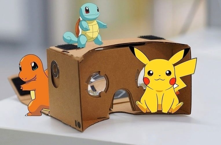 Pokémoni v Cardboardu náhleďák