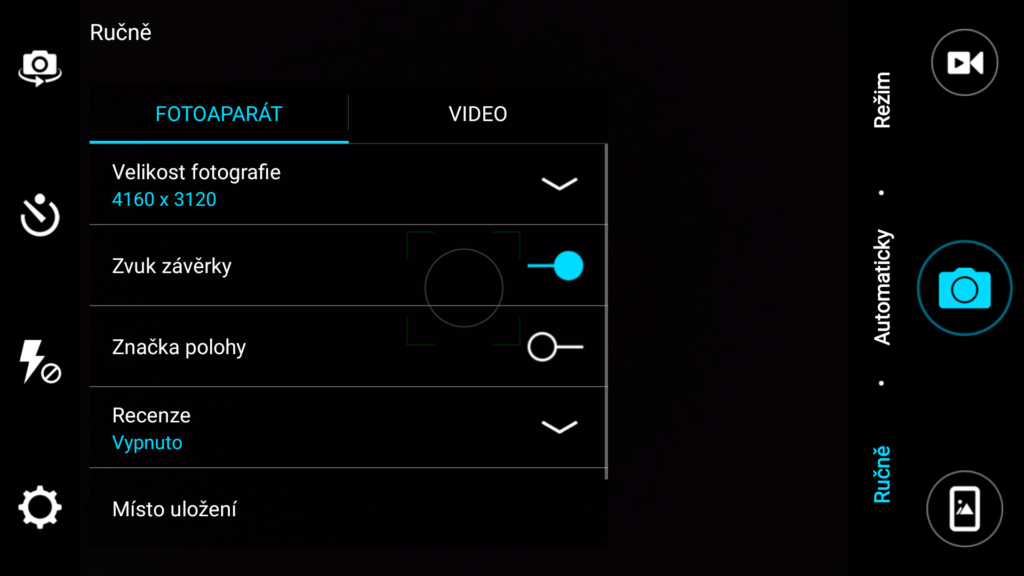 Vodafone Smart ultra 6 aplikace fotoaparátu 3