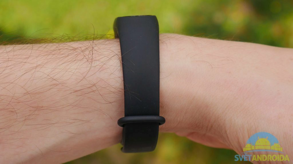 Xiaomi Mi Band 2 konstrukce šířka
