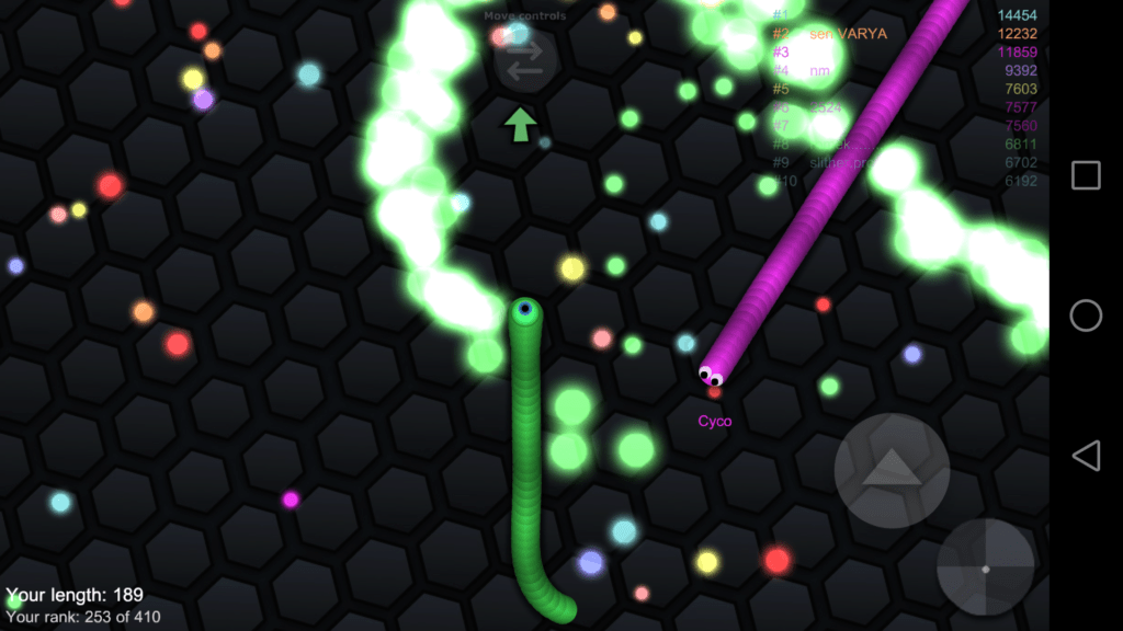 Hra slither.io 2