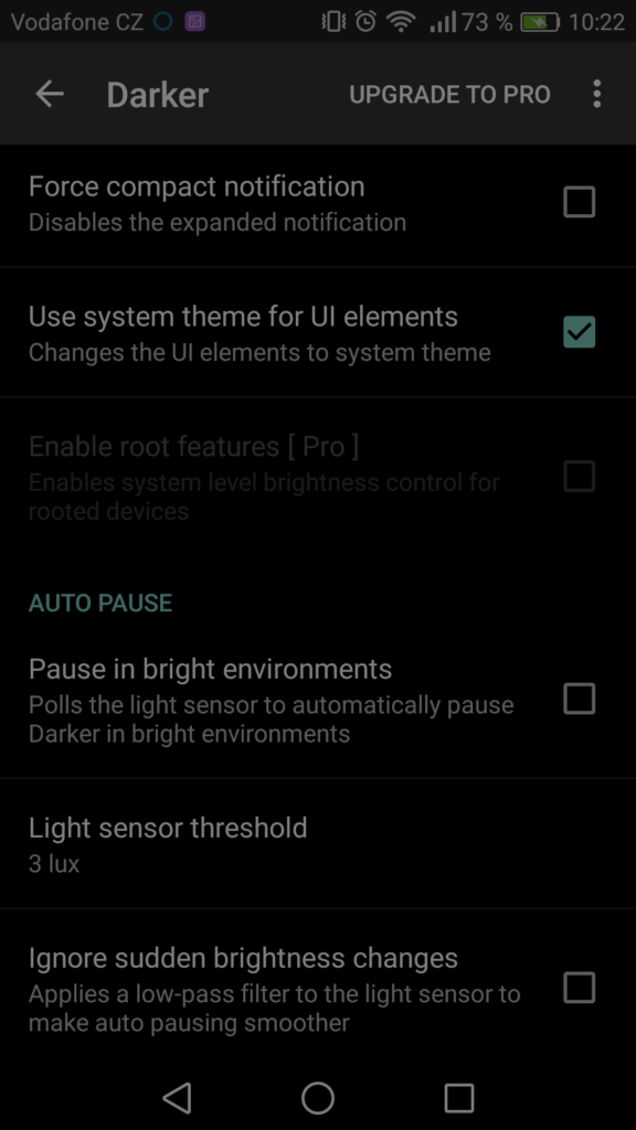 Jak pouzivat telefon v noci darker 2