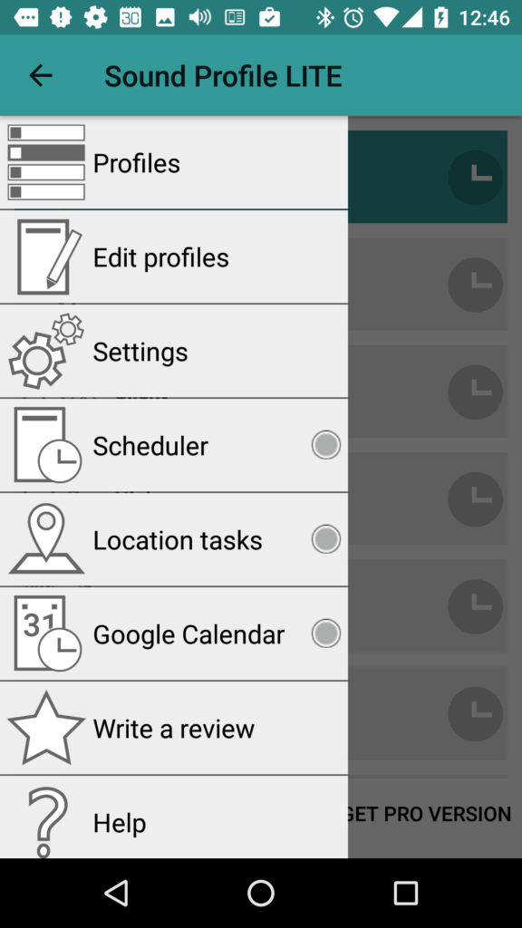 Sound Profile +volume schedule