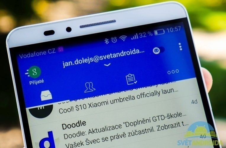 TypeApp Gmail v Androidu 1