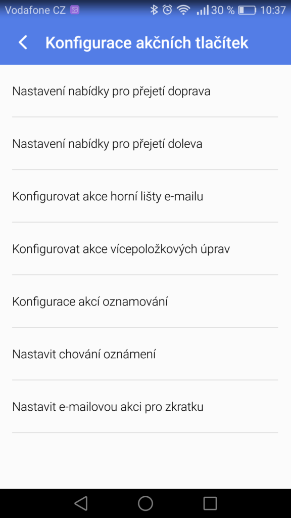 TypeApp Gmail v Androidu 14