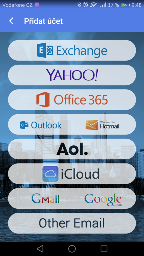TypeApp Gmail v Androidu 3