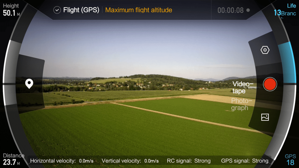 Xiaomi MiDrone android aplikace 10