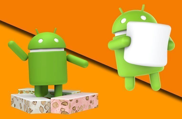 Marshmallow versus Nougat ico