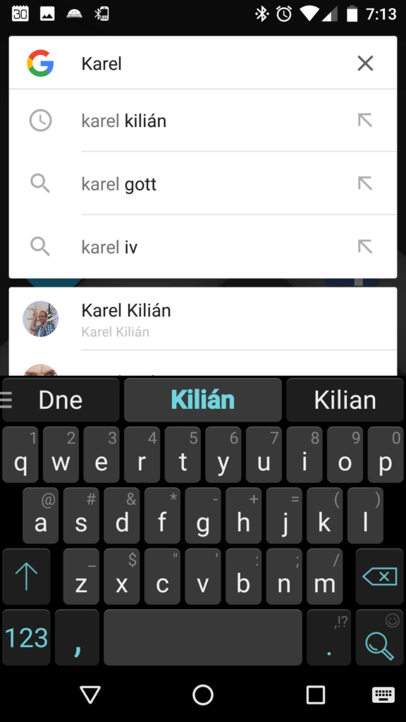 Zadání hledaného výrazu