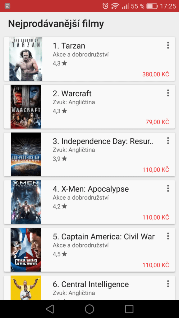 Google Play Filmy 3