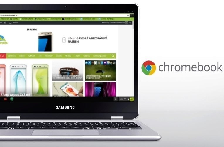 Samsung Chromebook Pro nahledak