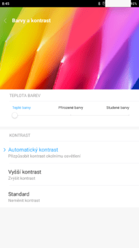 Xiaomi Mi5S Plus displej nastaveni 3