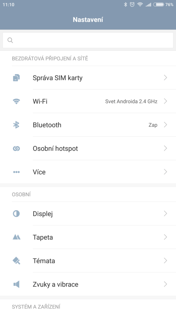 Xiaomi Mi5S Plus system MIUI 6