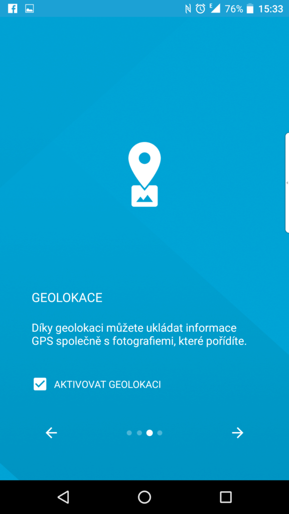Aplikace Fotoaparát se představuje
