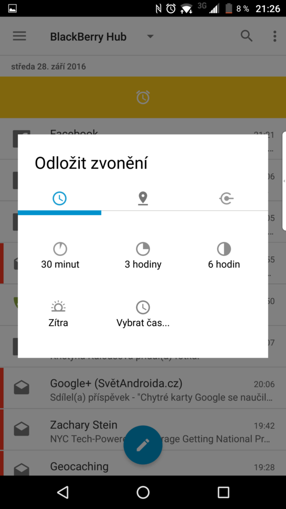 Odložení o daný čas