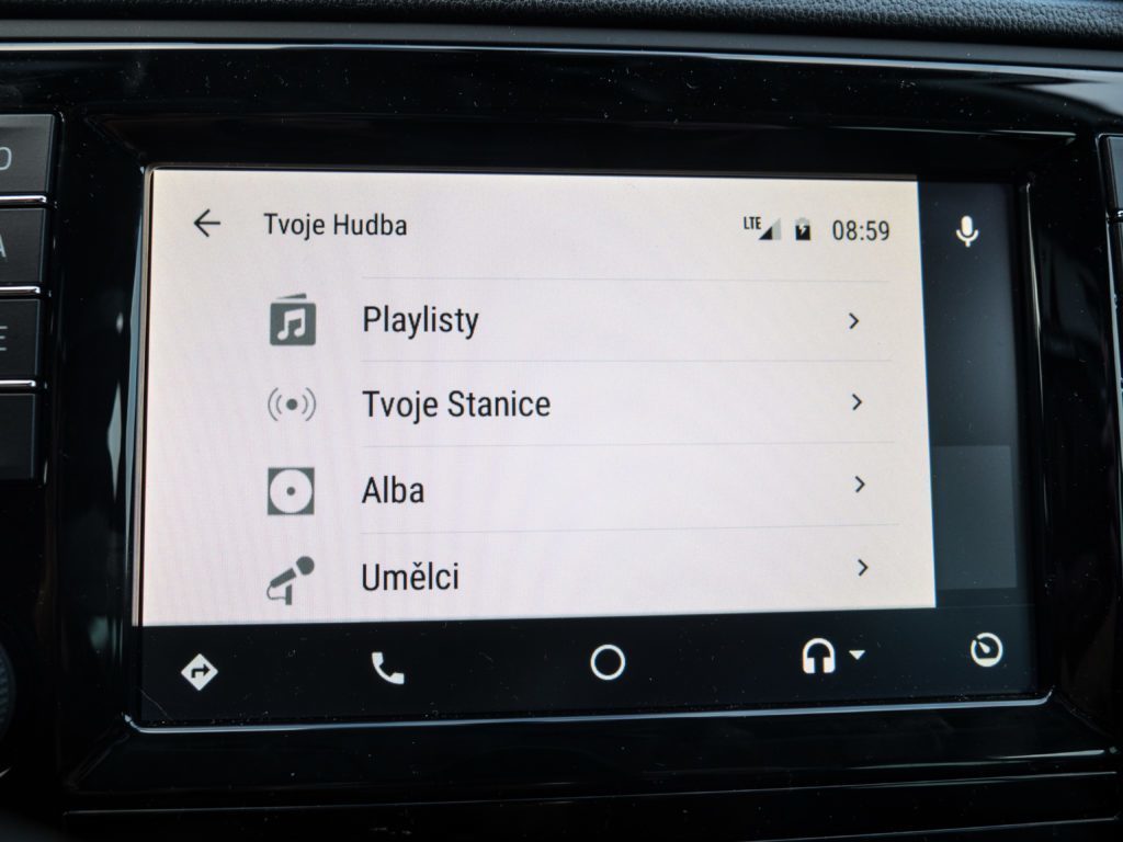 Android auto interface 1