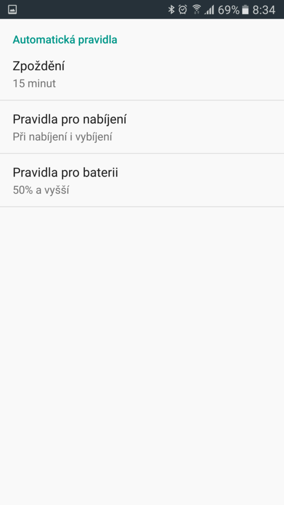 Aplikace Always On AMOLED 9
