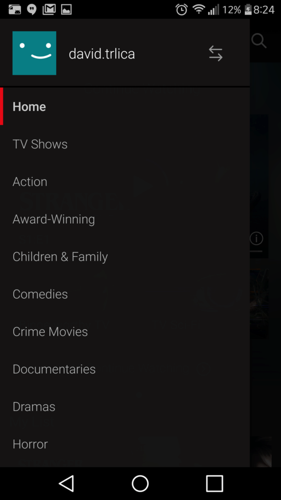 Netflix aplikace 2