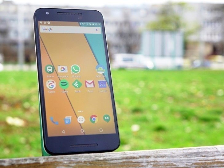 Nexus 5X - displej, čitelnost