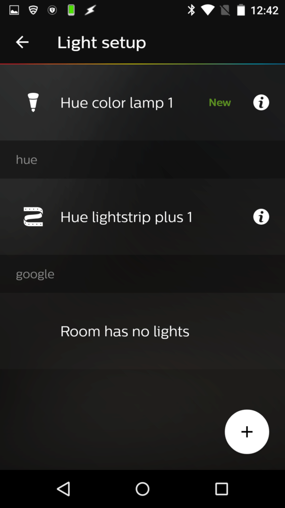 Philips Hue nastaveni svetel 1