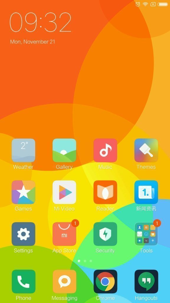 Xiaomi MI MIX system MIUI 8 3