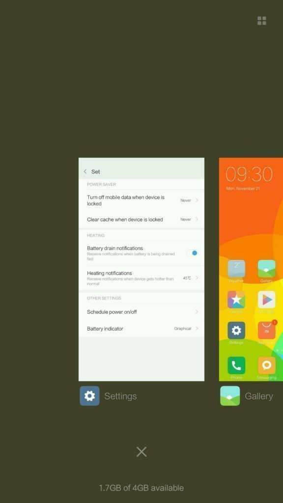 Xiaomi MI MIX system MIUI 8 4