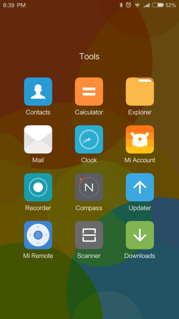 Xiaomi Redmi 4 MIUI 8 aplikace 2