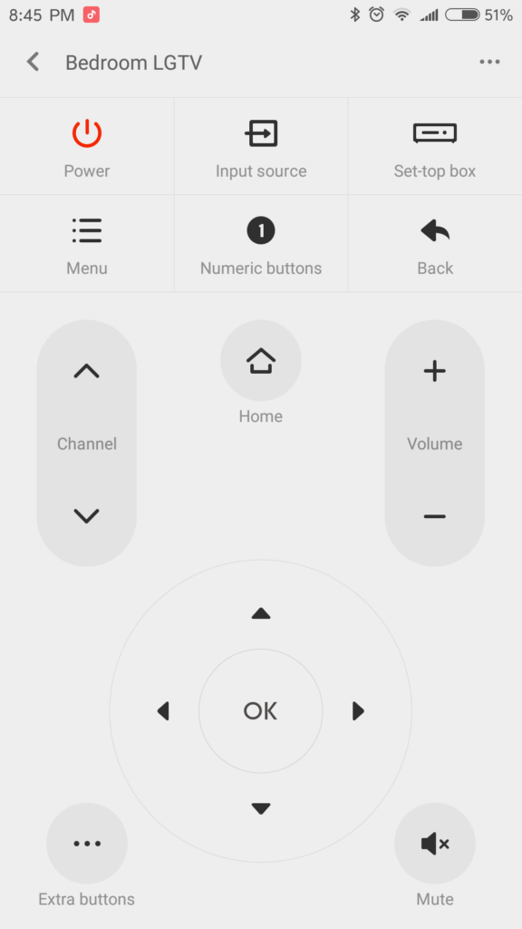 Xiaomi Redmi 4 MIUI 8 aplikace pro dalkove ovladani