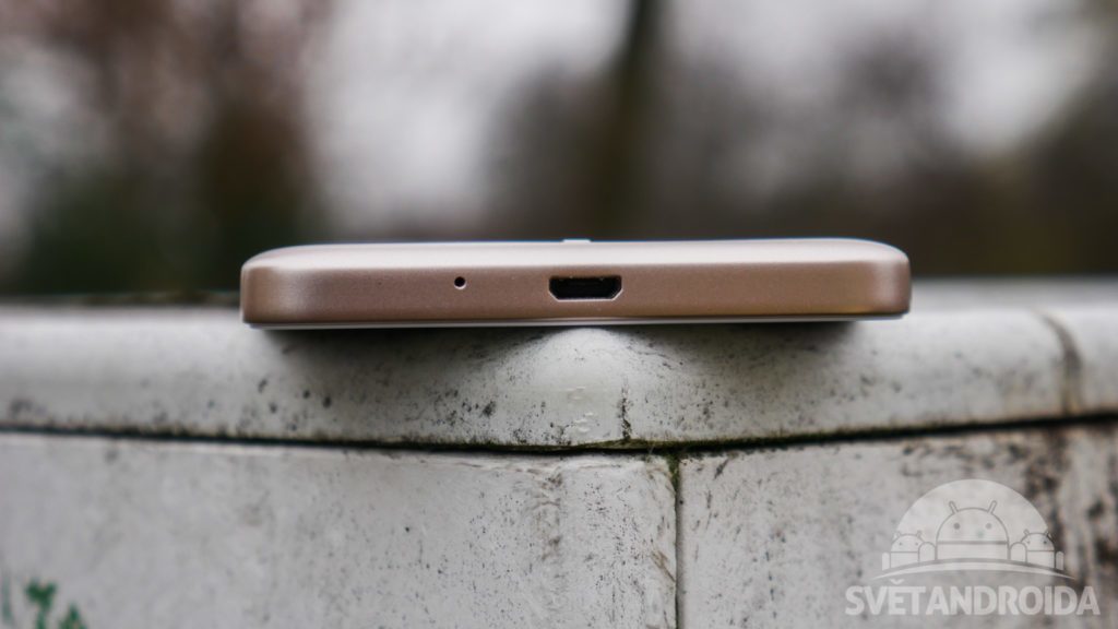 Xiaomi Redmi 4A konstrukcemicrousb