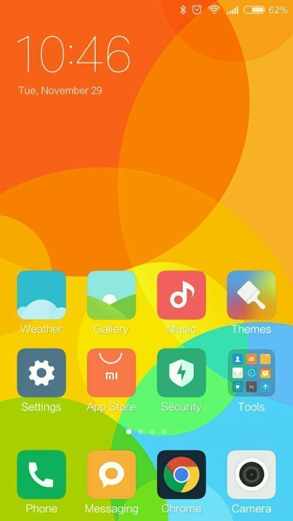 Xiaomi Redmi 4A system MIUI 2