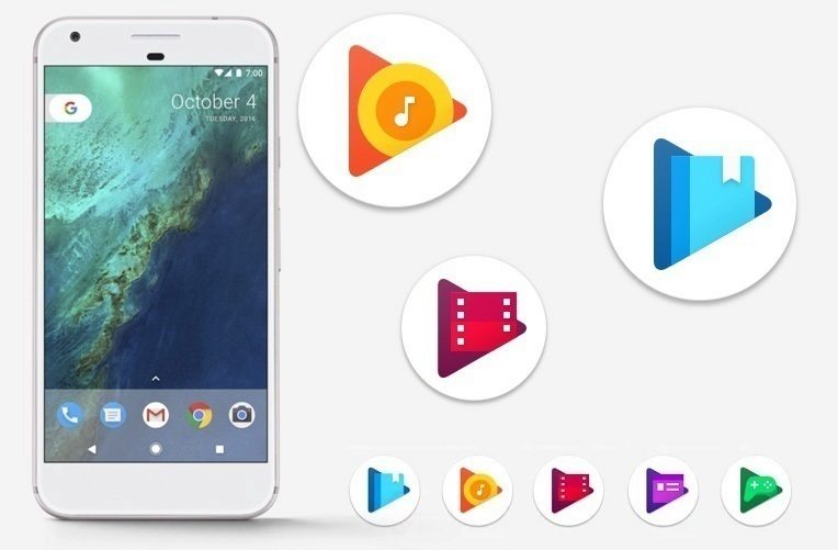 kulate ikonky aplikaci goog