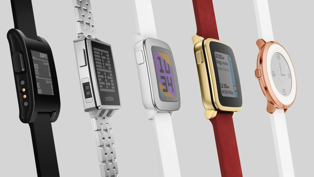 Pebble hodinky