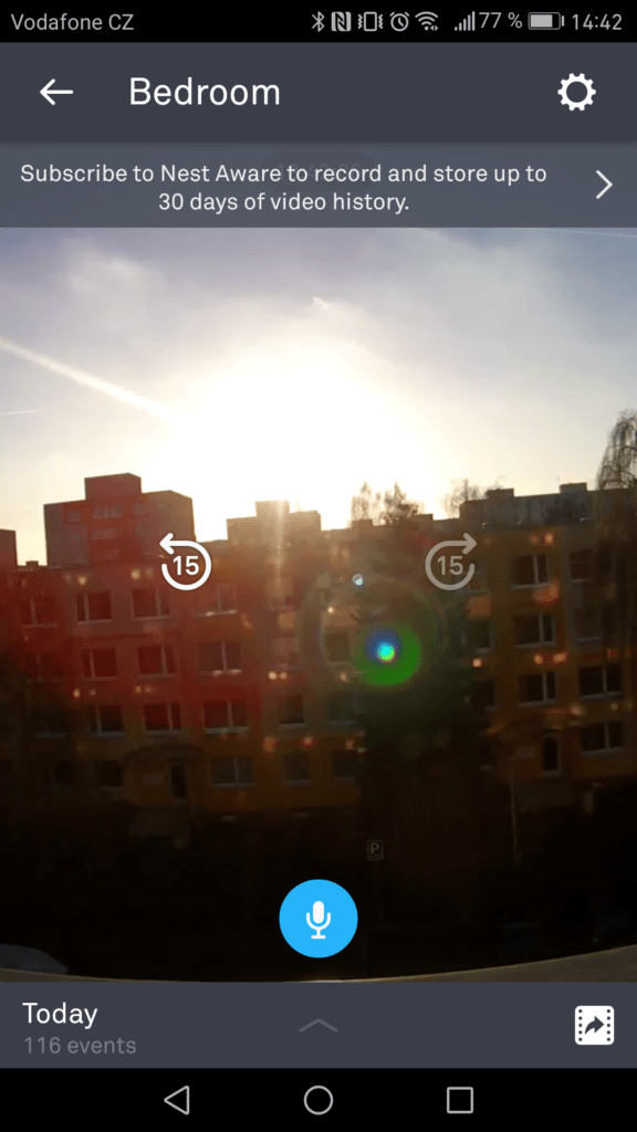 Nest Cam Indoor aplikace 3