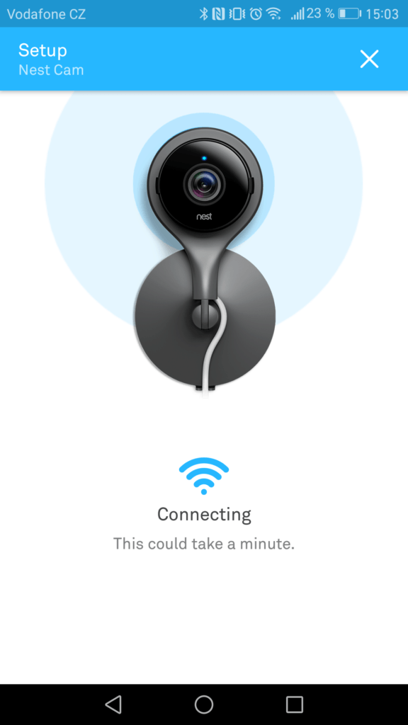 Nest Cam Indoor sparovani 5